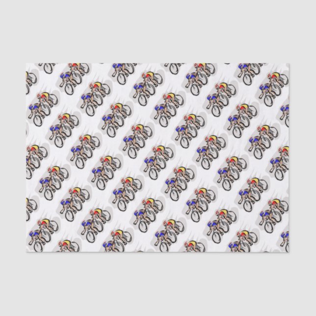 Bicycles Tissue Paper (Front)