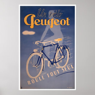 Bicycling Art Cycling Print Biking Poster