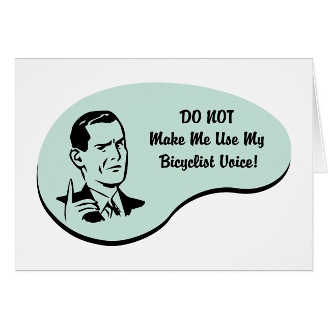 Bicyclist Voice (Front Horizontal)