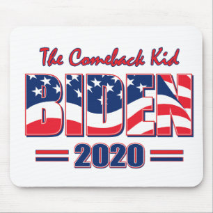 BIDEN-2020-Comeback-Kid Mouse Pad
