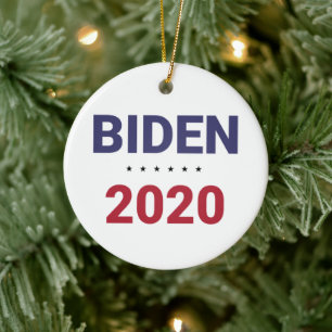 Biden 2020 (US Election) Ceramic Ornament