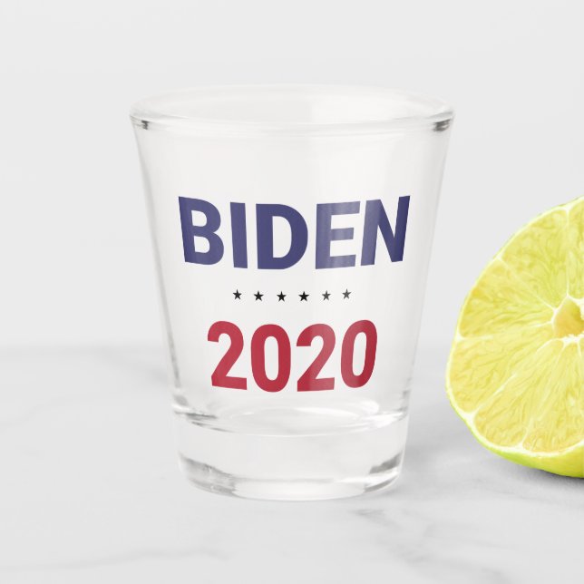 Biden 2020 (US Election) Shot Glass (Front)
