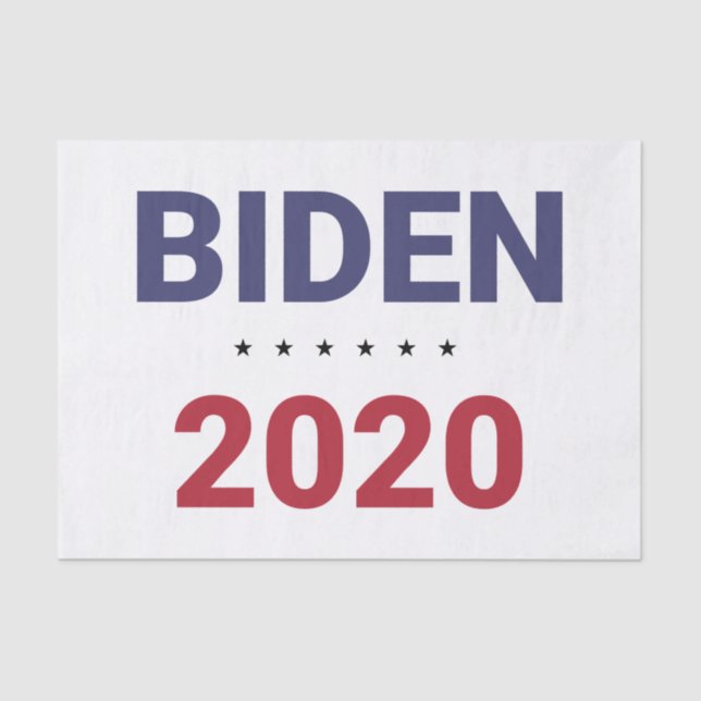 Biden 2020 (US Election) Tissue Paper (Front)
