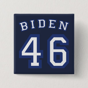 BIDEN 46 15 CM SQUARE BADGE