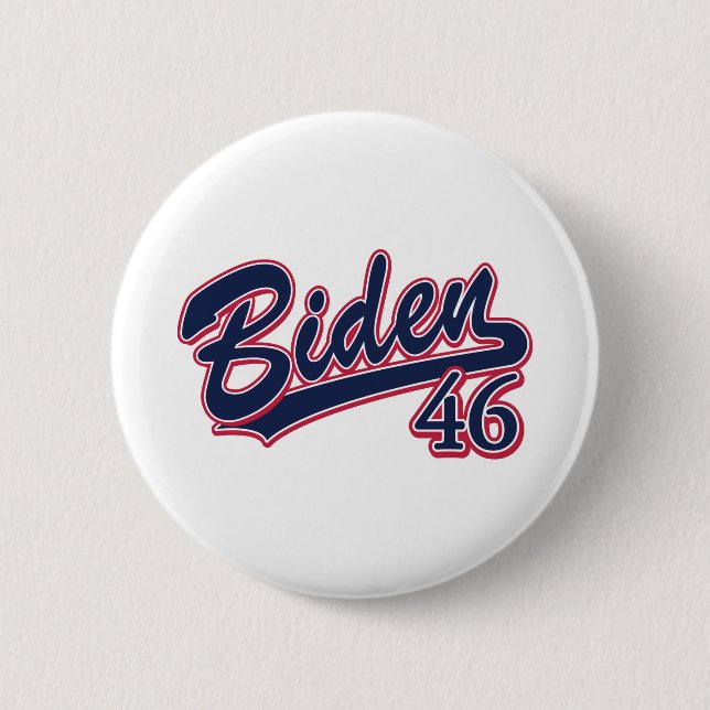 Biden-46 6 Cm Round Badge (Front)