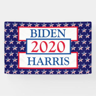 Biden and Harris 2020 Election Support Rally Banner