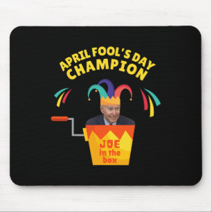 Biden April Fool’s Day Champ Political Humour Pro Mouse Pad