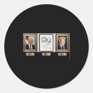 Biden Autopen Signature  Classic Round Sticker