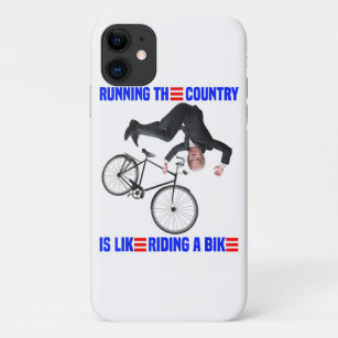 Biden Bike Bicycle Running the country is like rid Case-Mate iPhone Case