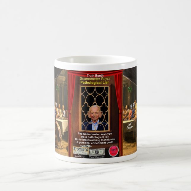 Biden confession booth coffee mug (Center)