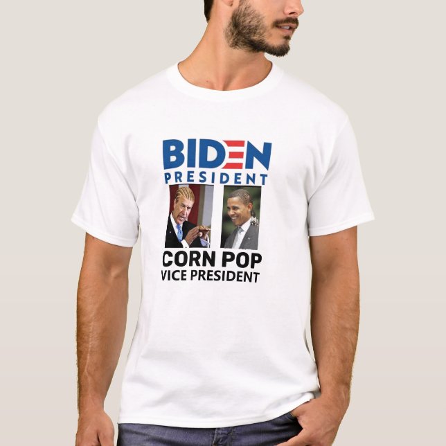 Biden / Corn Pop T-Shirt (Front)