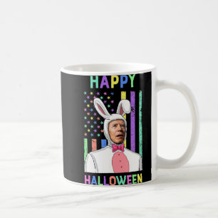 Biden Easter Happy Halloween Bunny Joe Easter Flag Coffee Mug
