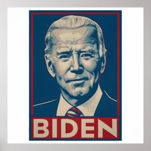 Biden Election 2024 Retro political  Poster