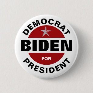 Biden for President 6 Cm Round Badge