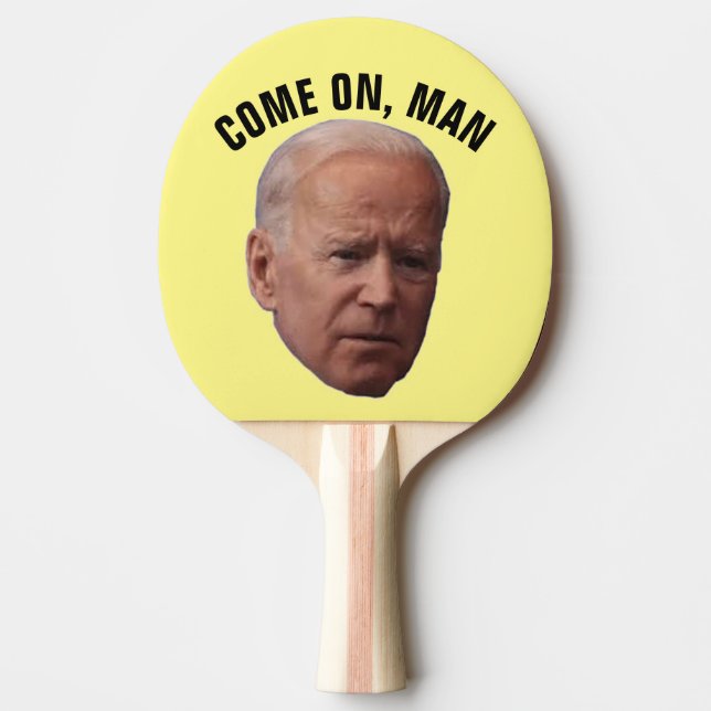 BIDEN FUNNY PING PONG PADDLES (Front)