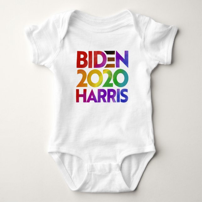 Biden Harris 2020 Baby Romper Baby Bodysuit (Front)