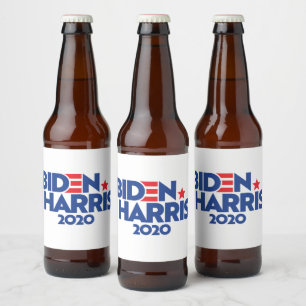 BIDEN HARRIS 2020 BEER BOTTLE LABEL