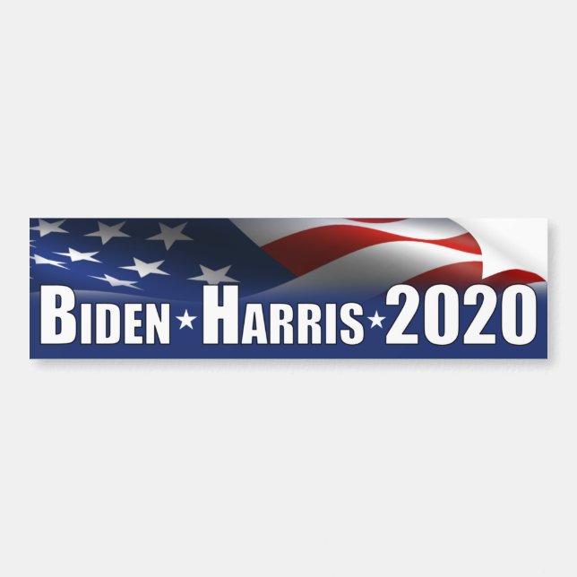 Biden Harris 2020 Bumper Sticker (Front)