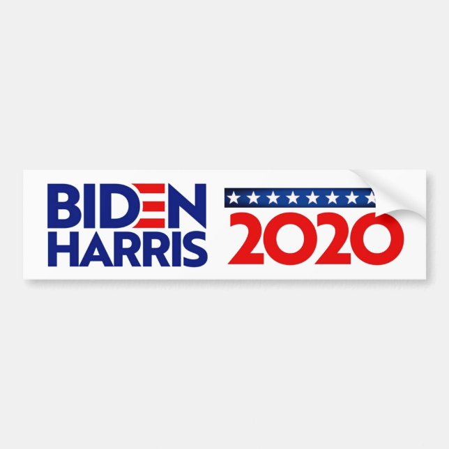 Biden / Harris 2020 Bumper Sticker (Front)