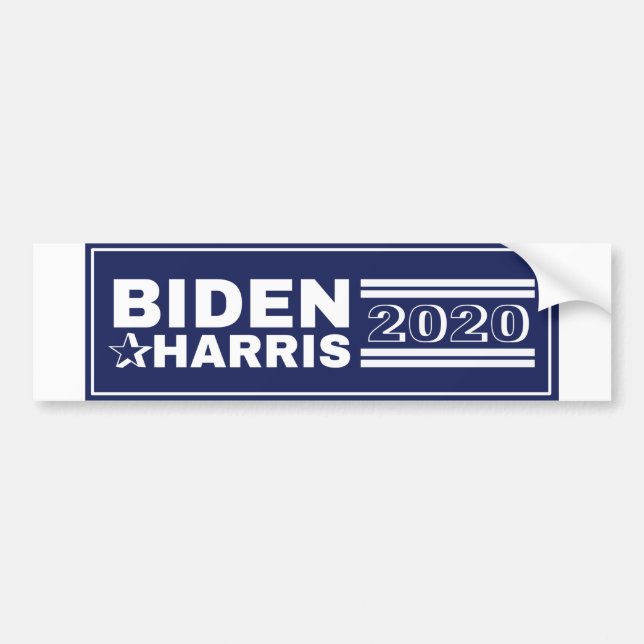 Biden Harris 2020 Bumper Sticker (Front)
