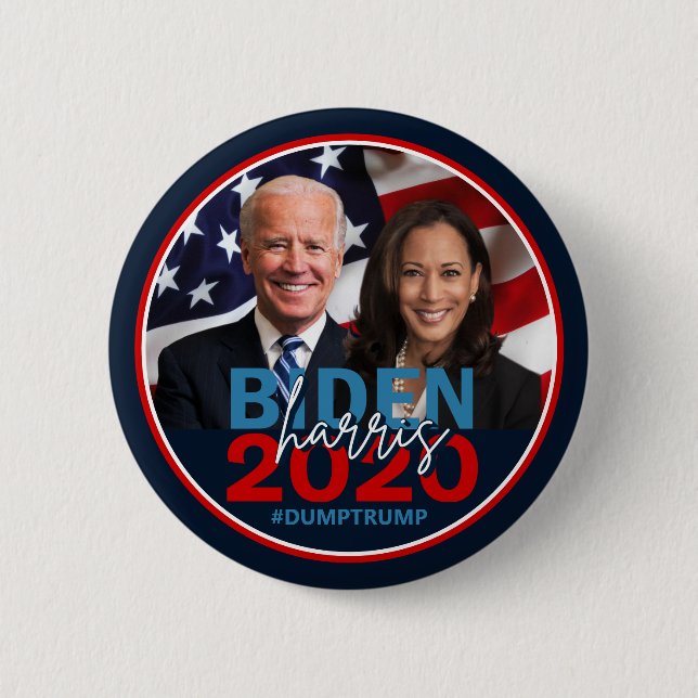 Biden Harris 2020 Cool Collectable Button Buttons (Front)