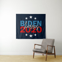 Biden Harris 2020 Election Campaign Blue Backdrop