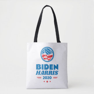 Biden Harris 2020 Flag Seal 2 Tote Bag