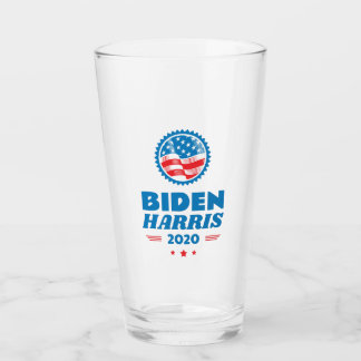 Biden Harris 2020 Flag Seal Glass