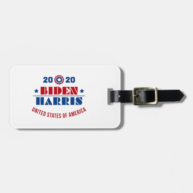 Biden Harris 2020 Luggage Tag (Front Horizontal)