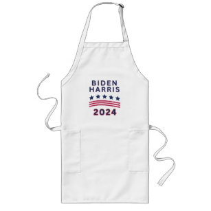 Biden Harris 2024 Election Long Apron