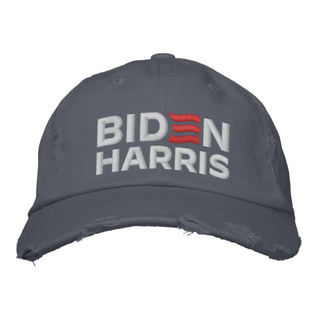 BIDEN HARRIS 2024 EMBROIDERED HAT (Front)
