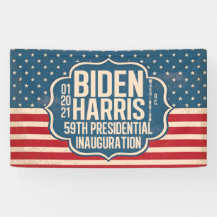 Biden Harris 59th Inauguration Commemorative Banner