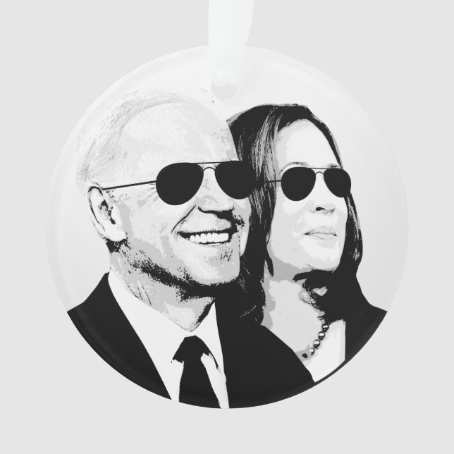 BIDEN HARRIS Aviator Ornaments (Front)