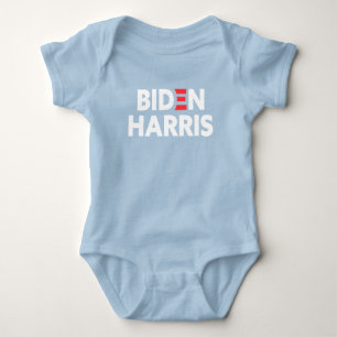 Biden / Harris Election Campaign Powder Blue Baby Bodysuit
