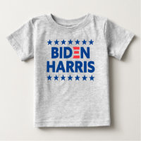 Biden Harris Election Support Blue Stars Grey