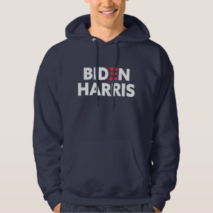 Biden / Harris Election Support Navy Blue Hoodie