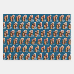 Biden Harris Gift Wrap