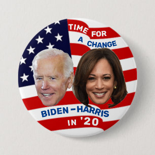 Biden Harris in '20 7.5 Cm Round Badge
