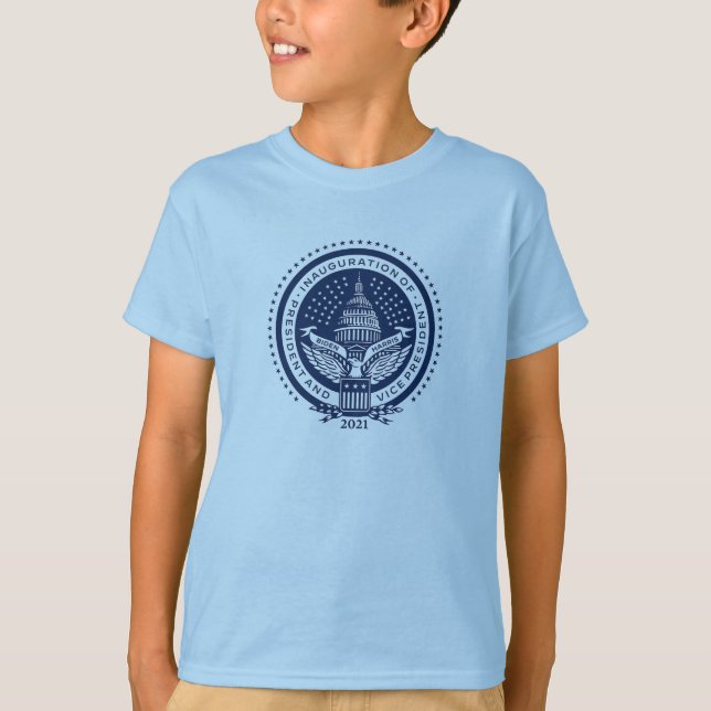 Biden Harris Inaugural Logo Inauguration Day 2021 T-Shirt (Front)