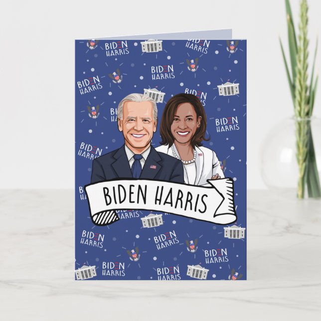 Biden Harris Inauguration Card (Front)