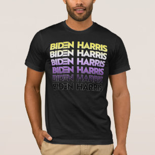 Biden Harris Nonbinary Pride T-Shirt