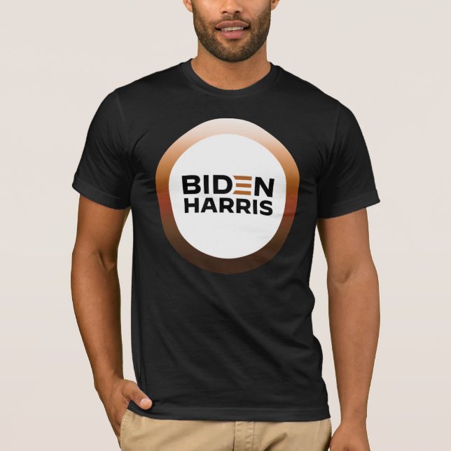 Biden Harris POC Pride T-Shirt (Front)