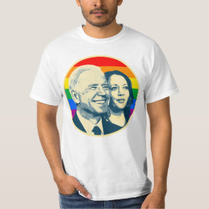 BIDEN HARRIS PRIDE BADGE LARGE T-Shirt