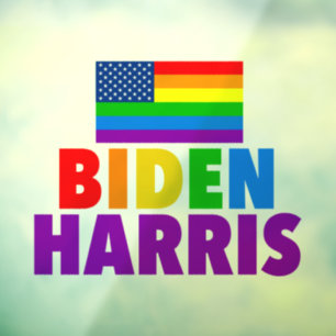 Biden Harris Rainbow American Flag LGBT Custom