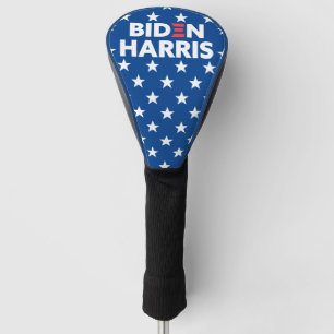 Biden / Harris White Stars Pattern Blue Golf Head Cover