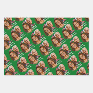 Biden Harris wrapping paper