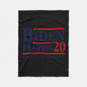 Biden Kamala Harris 2020 Election Trump You&#';re Fleece Blanket