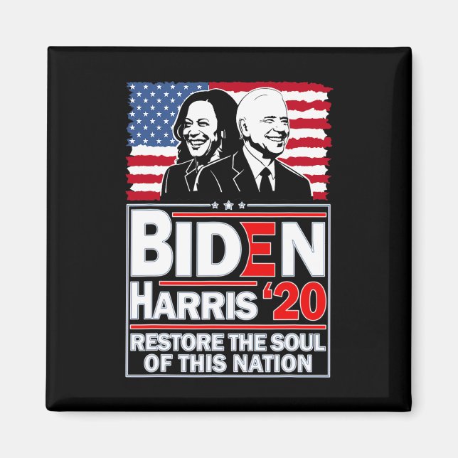 Biden Kamala Harris 2020 For Men Women Ladies  Magnet (Front)