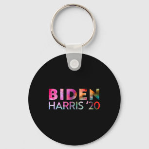 Biden Kamala Harris 2020 Hipster Tie Dye Chalk Exp Key Ring