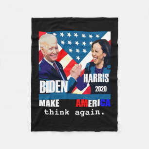 Biden Kamala Harris  Fleece Blanket